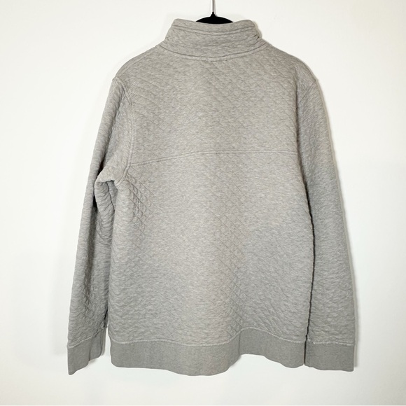 Patagonia Sweater Womens Organic Cotton Quilt Snap-T Pullover Size Medium **flaw - Picture 6 of 11